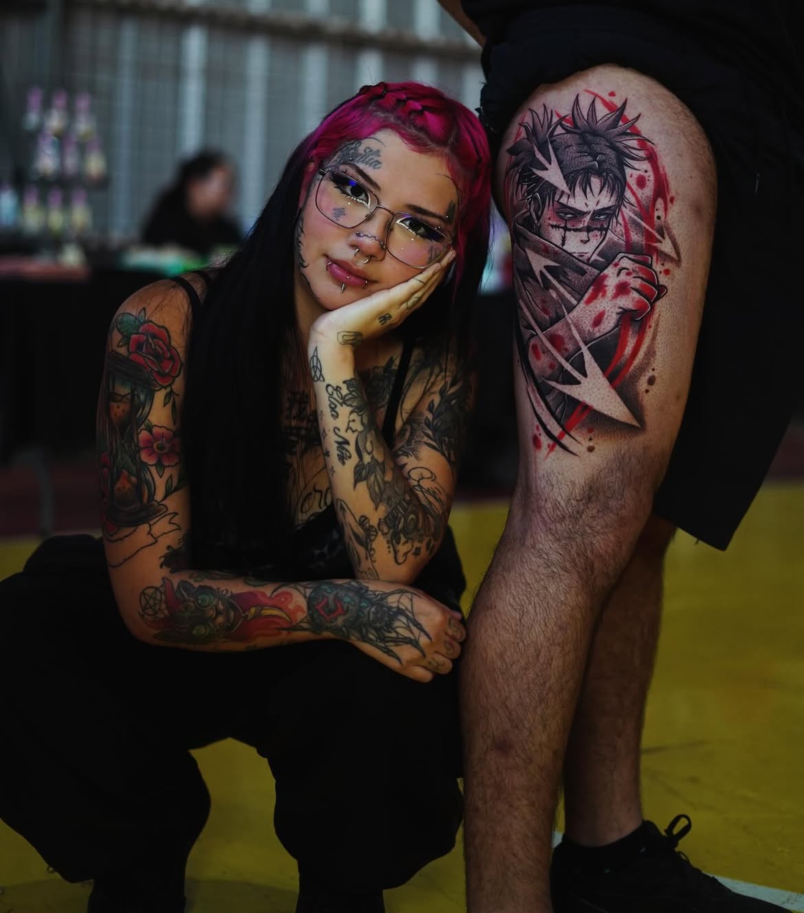 Blackwork mediano